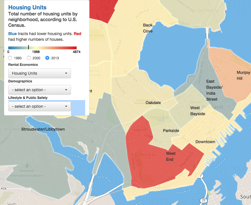 Map Of Portland Maine Neighborhoods Portland Neighborhood Maps   Portland Press Herald